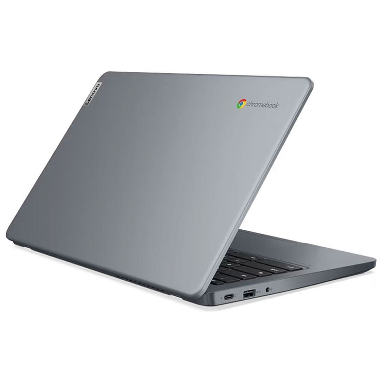 Ноутбук Lenovo 14FM/N200/8/128/Intel HD/Chrome//BL/Storm grey 14e G3