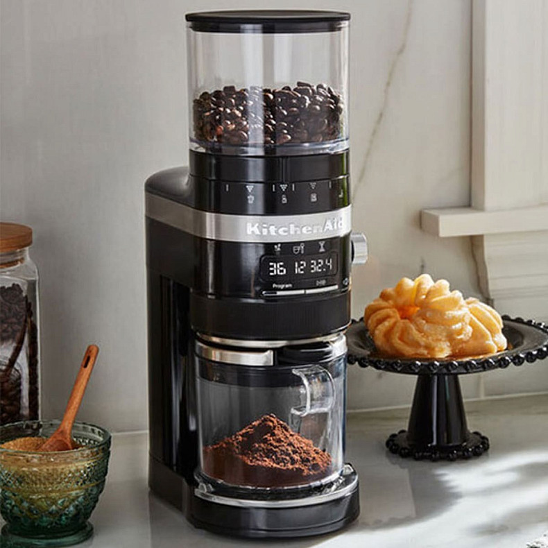 Кофемолка KitchenAid Artisan 5KCG8433EOB черный