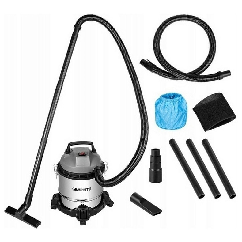 Пилосос професійний Graphite 800Вт (59G613)