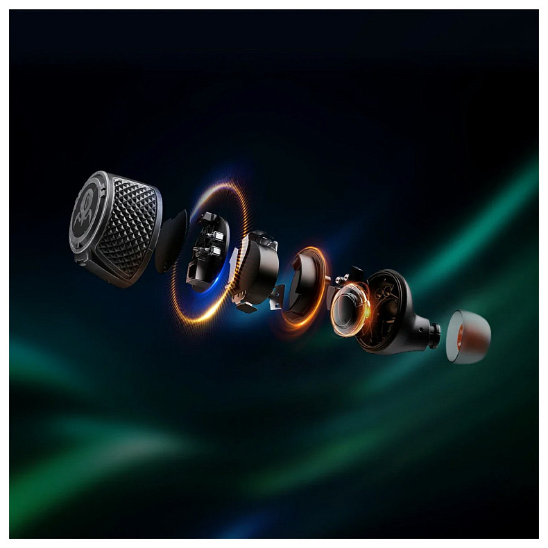 Навушники TWS Gravastar Sirius Plus, BT 5.3, жовтий