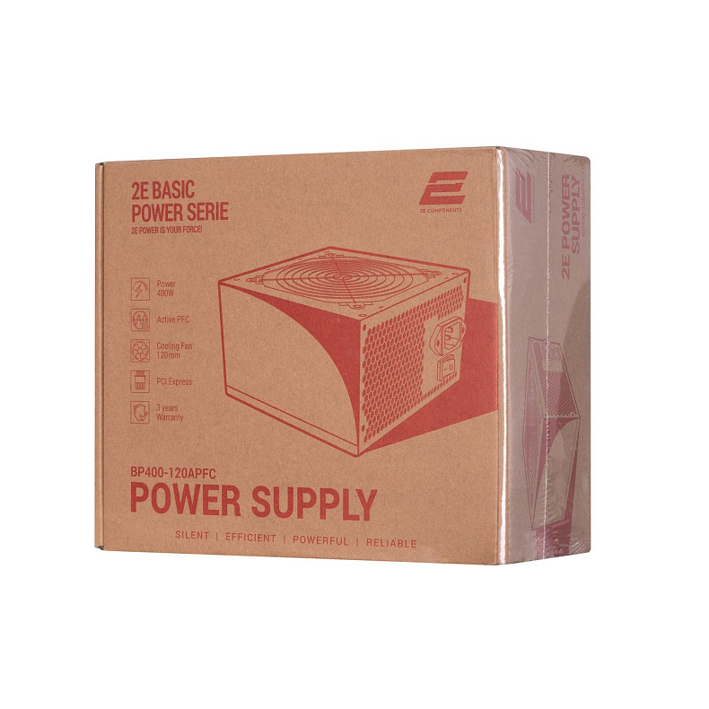 Блок живлення 2E BASIC POWER 400W (2E-BP400-120APFC)