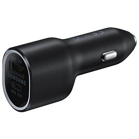 Автомобильное зарядное устройство для Samsung 40W Car Charger Black (EP-L4020NBEG)