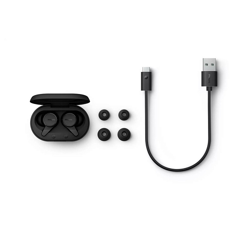 Наушники Philips TAT1207 True Wireless IPX4 Черный
