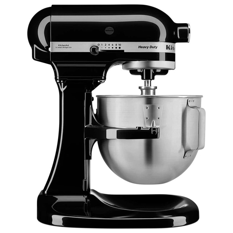 Кухонный комбайн KitchenAid Heavy Duty 4,8 л 5KPM5EOB с откидным блоком черный