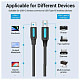 Кабель Vention USB Type-C - USB Type-B, 2 m, Black (CQUBH)