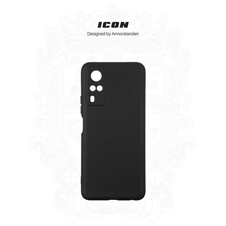 Чохол-накладка Armorstandart Icon для Vivo Y31 Black (ARM61455)