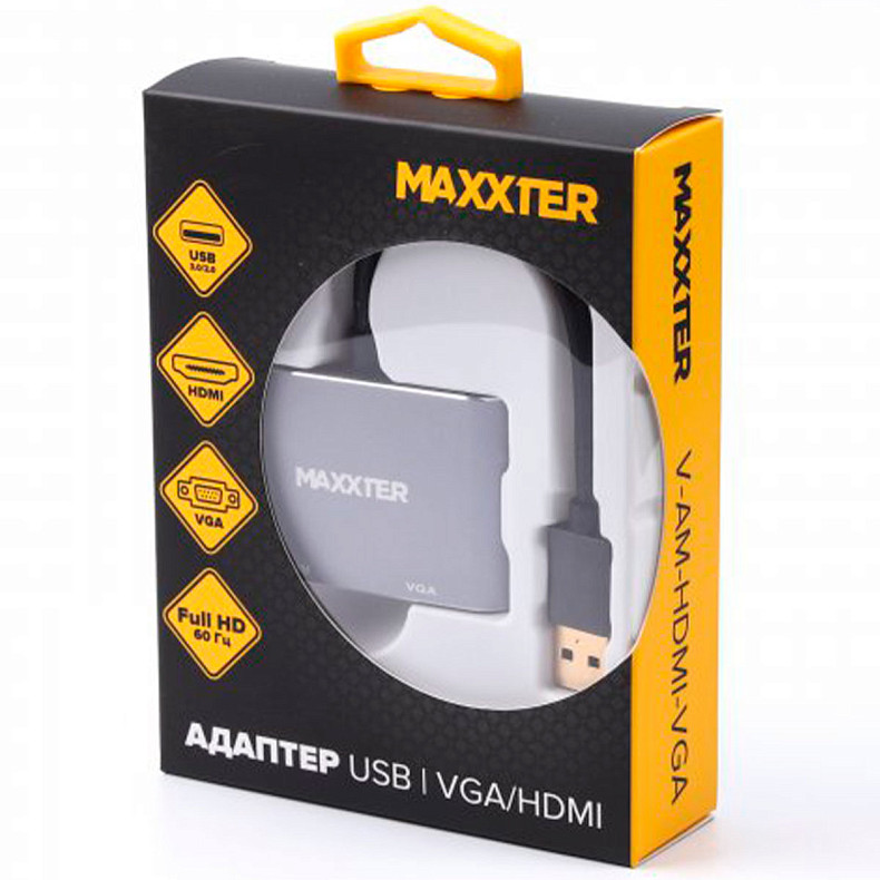 Адаптер-переходник Maxxter V-AM-HDMI-VGA