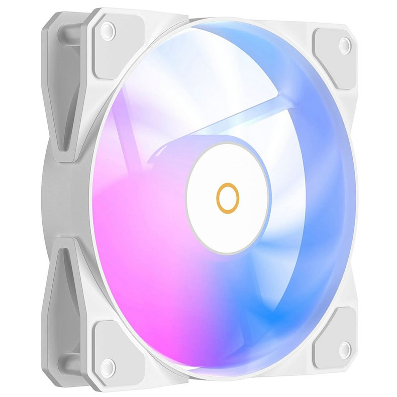 Корпусний вентилятор Ocypus BETA F12 WH ARGB REVERSE BLADE 120MM (BETA-F12-WH1AM01X-GL)