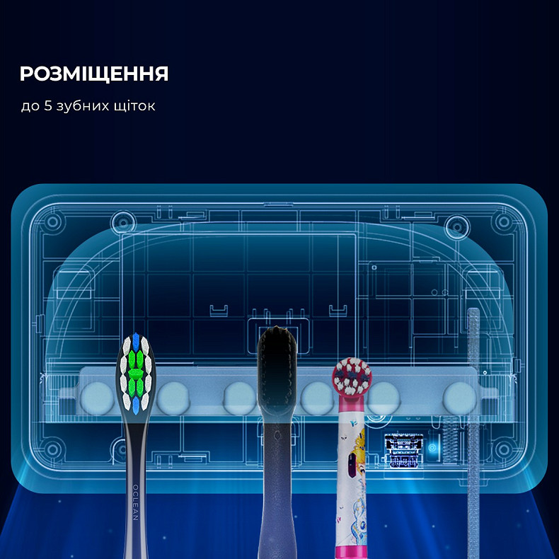 Стерилізатор для зубних щіток Oclean S1 Toothbrush Sanitizer White