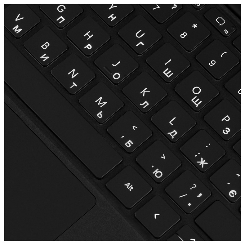 Клавиатура для планшета Microsoft Surface Go 4 Type Cover, UKR/ENG, черная