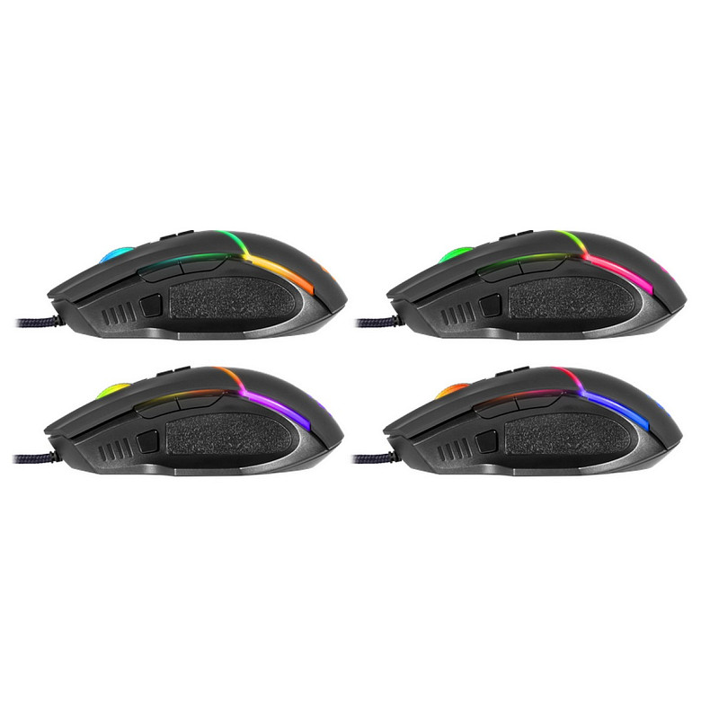 Мишка Defender (52880) Warfame GM-880L RGB, 8 кнопок,12800 dpi