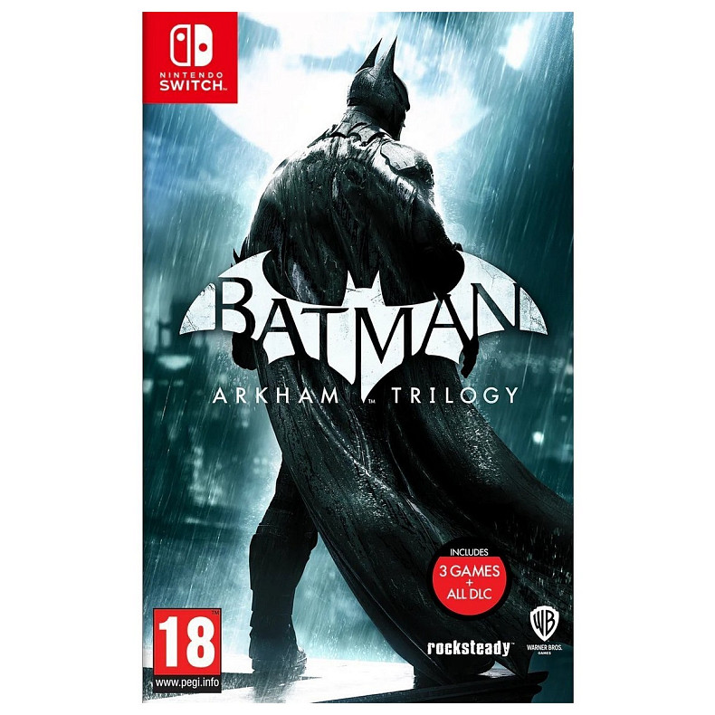 Гра консольна Switch Batman Arkham Trilogy