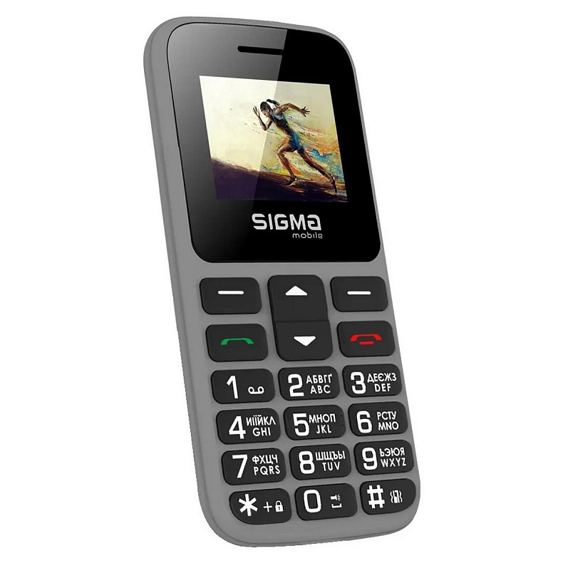 Мобільний телефон Sigma mobile Comfort 50 Hit 2020 Dual Sim Grey (4827798120927)