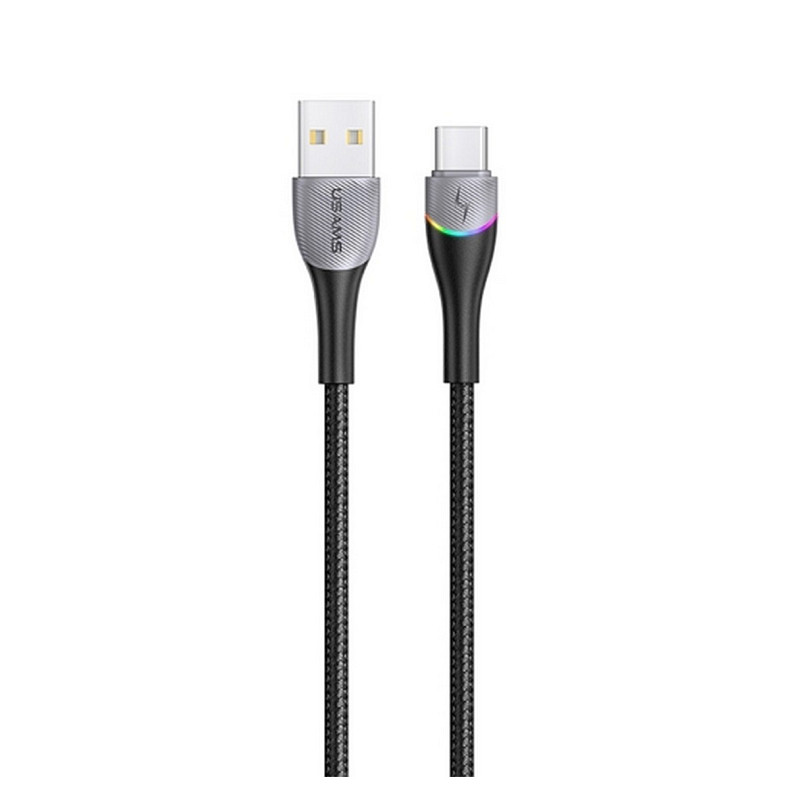 Кабель Usams US-SJ542 USB-USB Type-C, 1.2 м, Black (SJ542USB01)