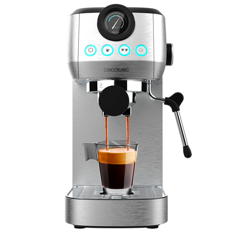 Кофеварка рожковая Cecotec Power Espresso 20 Steel Pro