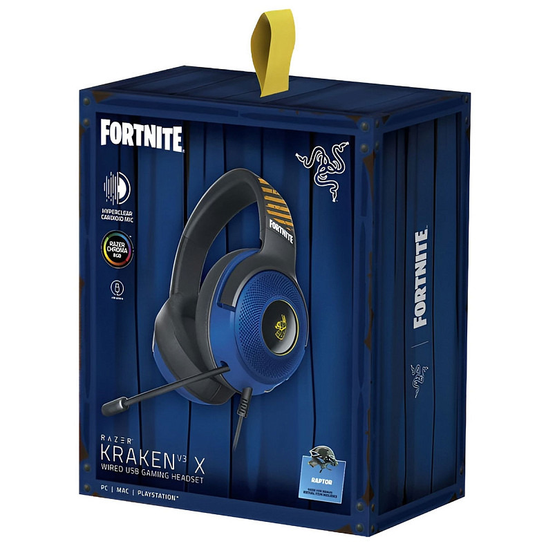 Навушники Razer Kraken V3 X Fortnite Edition (RZ04-03750500-R3M1)