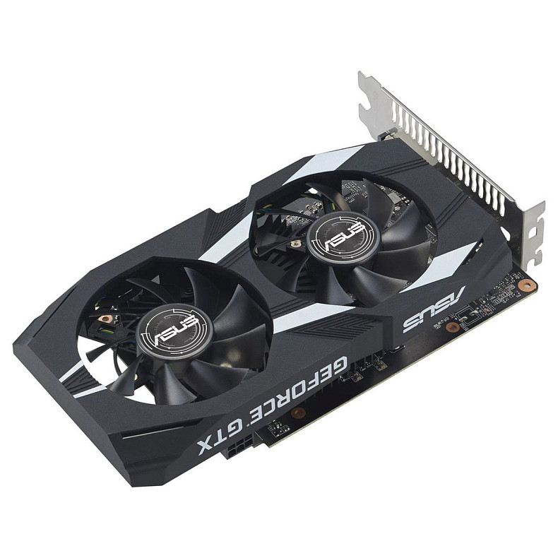 Відеокарта Asus GeForce GTX 1650 4GB GDDR6 Dual EVO OC D6 (DUAL-GTX1650-O4GD6-P-EVO)