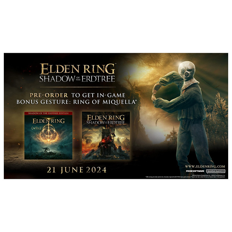 Гра консольна PS5 Elden Ring Shadow of the Erdtree Edition