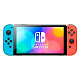 Игровая приставка Nintendo Switch OLED (красный и синий)