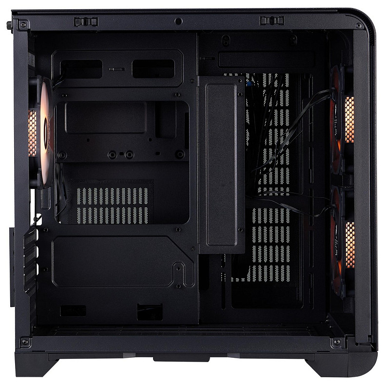 Корпус 1stPlayer VT5-BK-3F7 Black