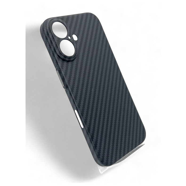 Чeхол-накладка BeCover Carbonite Case MagSafe для Apple iPhone 16 Black (712067)