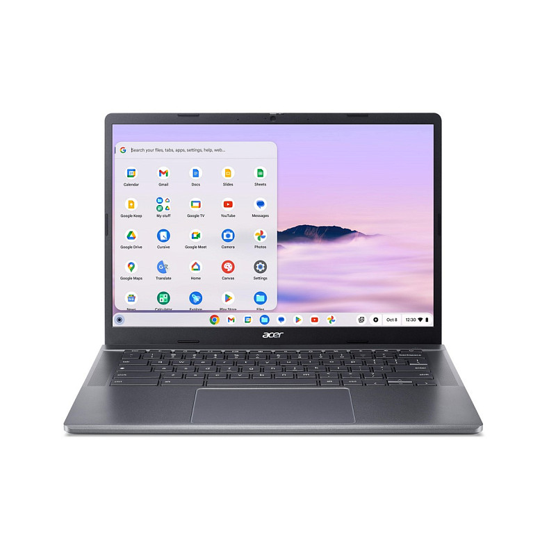 Ноутбук Acer Chromebook Plus CB514-3H 14" WUXGA IPS, AMD R3-7320C, 8GB, F512GB, UMA, ChromeOS, сірий