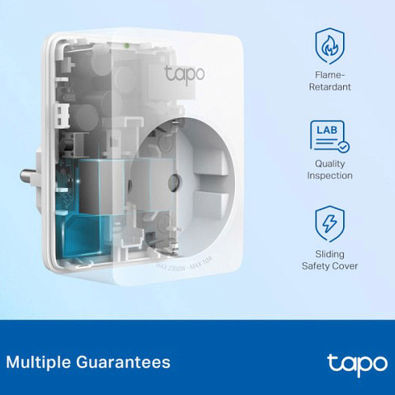 Розумна міні Wi-Fi розетка Tapo P100(4-pack)