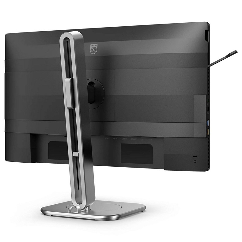 Монітор Philips 23.8" 24B2U4301, IPS, 120Гц, HDMI, DP, USB-C, RJ-45, USB-hub,HAS,Pivot, кол.