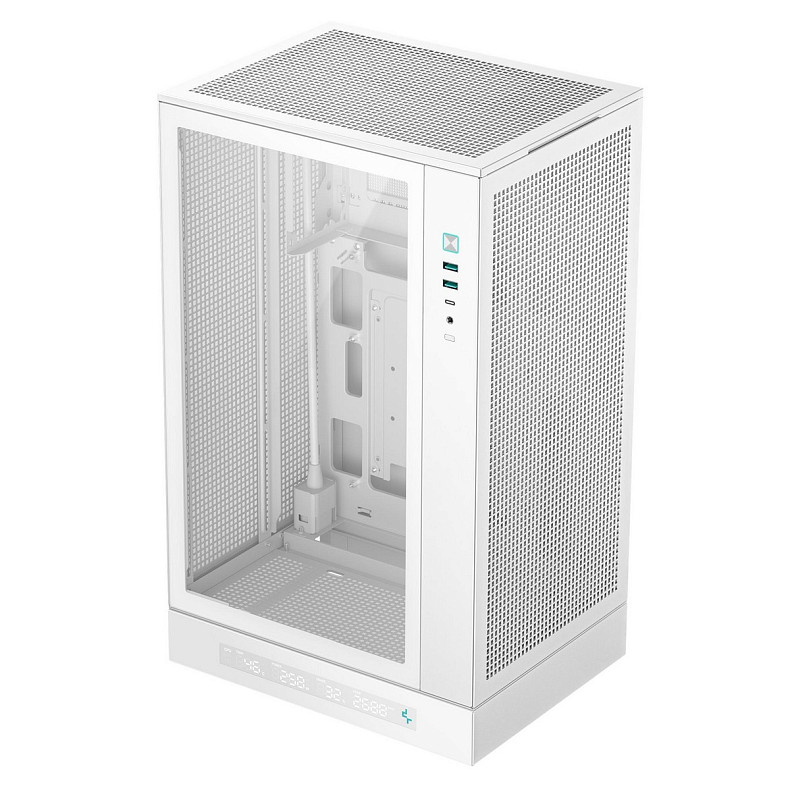 Корпус DeepCool CH270 Digital White (R-CH270-WHNDM0-G-1)