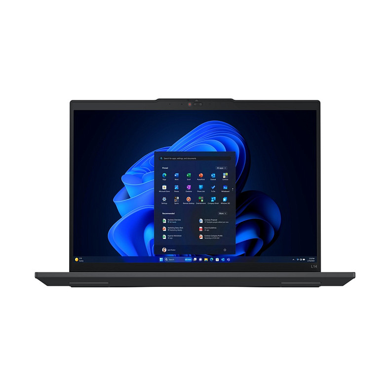 Ноутбук Lenovo ThinkPad L14-G5 14" WUXGA IPS AG, Intel U5-125U, 32GB, F1TB, UMA, DOS, чорний