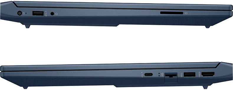 Ноутбук HP Victus 15-fb3055ua 15.6" FHD IPS,300n/Ryzen 5-8645HS (5.0)/16Gb/SSD1TB/RTX 4050, 6GB/DOS/Синій