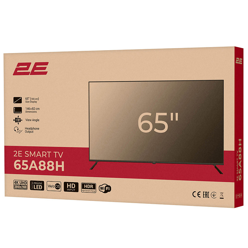 Телевизор 2E 2E-65A88H