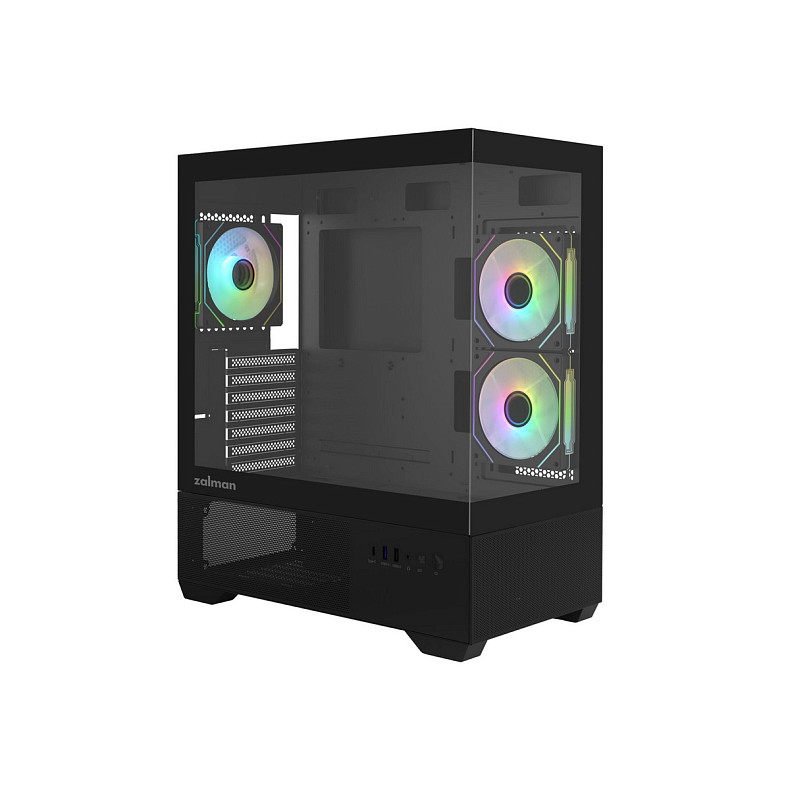 Корпус Zalman Chronix V2 без БЖ, 1xUSB3.0, 1xUSB2.0, 1x Type C, 2x120мм ARGB Reverse, 4x120мм ARGB,