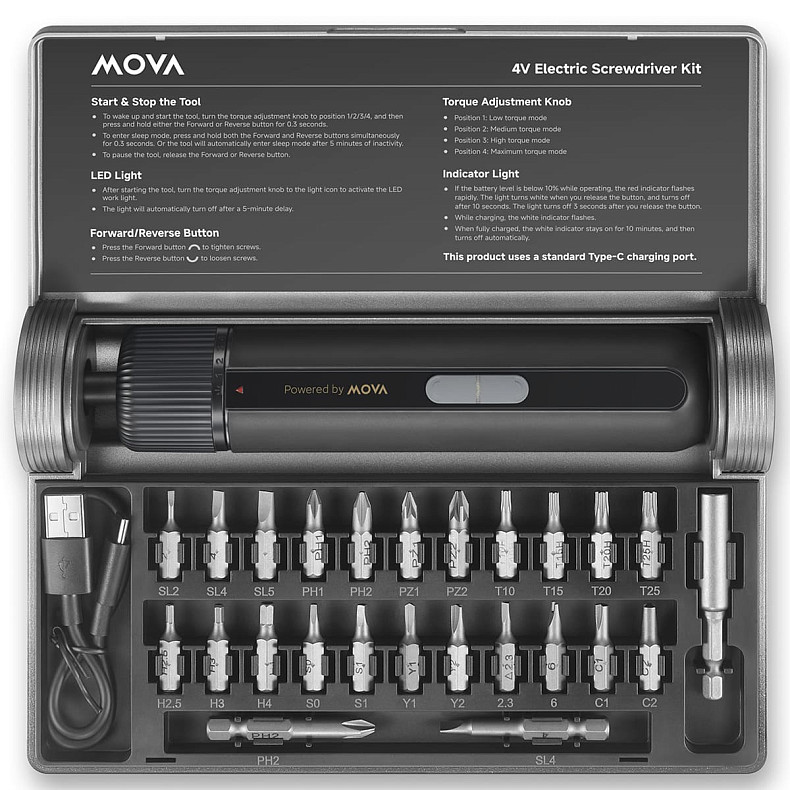 Электроотвертка Mova MSD008