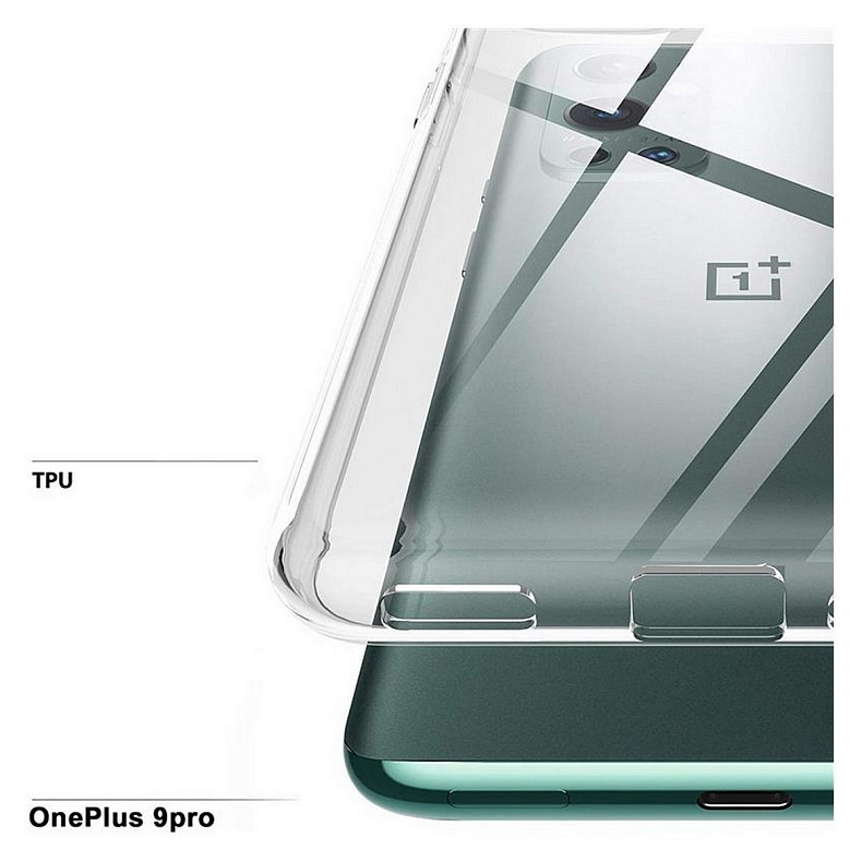 Чохол-накладка BeCover для OnePlus 9 Pro Transparancy (708945)