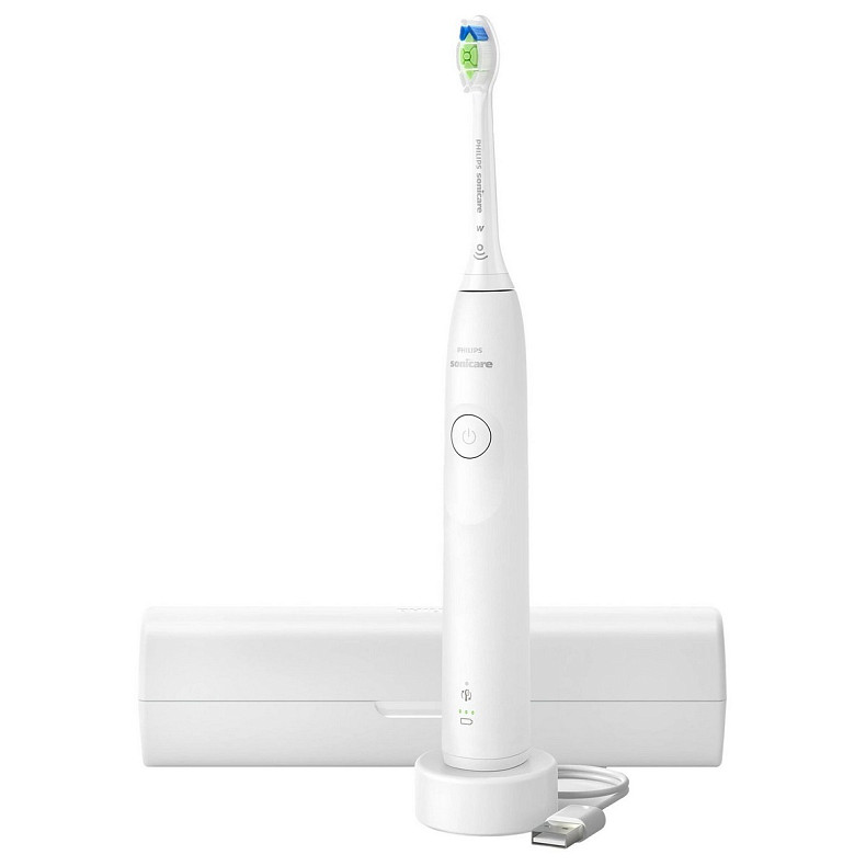 Щітка зубна електр. Philips, Sonicare 5300 Series, 62т. колив/хв, насадок-1, футляр, білий