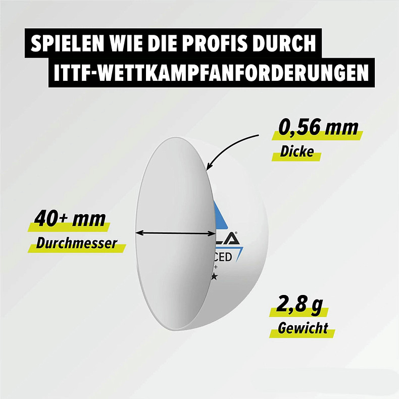 Мячи для настольного тенниса Joola Advanced Training 40+24шт (44207)