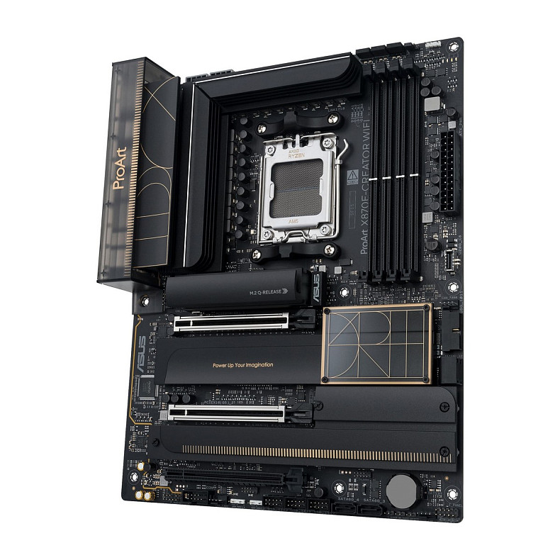 Материнская плата ASUS PROART X870E-CREATOR WIFI sAM5 X870E 4xDDR5 M.2 HDMI WiFi BT ATX
