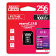 MicroSDXC 256GB UHS-I Class 10 Goodram + SD-adapter (M1AA-2560R12)