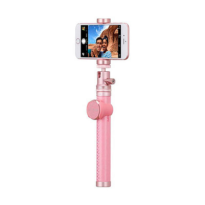 Селфи-монопод MOMAX Selfie Pro Bluetooth Selfie Pod 90cm Rose Gold (KMS4L2)