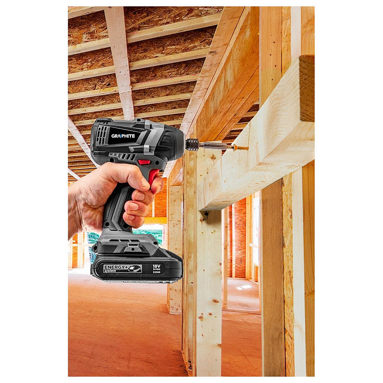 Гайковерт GRAPHITE 58G024, без АКБ