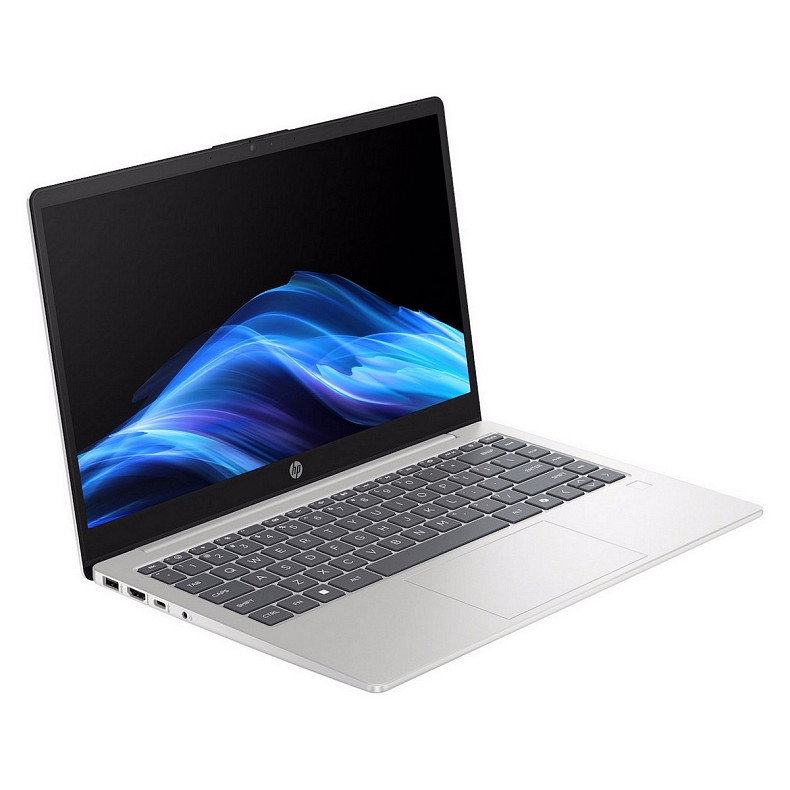 Ноутбук HP 14-hc0000ua 14" FHD IPS AG, Intel U7-255U, 16GB, F1TB, UMA, DOS, сріблястий
