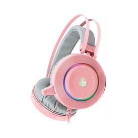 Гарнитура A4Tech Bloody G521 Pink