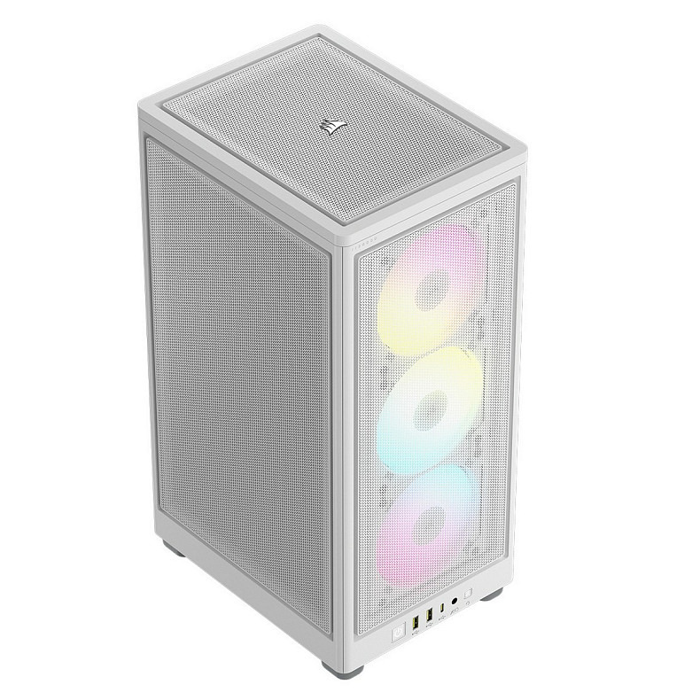 Корпус Corsair 2000D RGB Airflow White (CC-9011247-WW) без БП