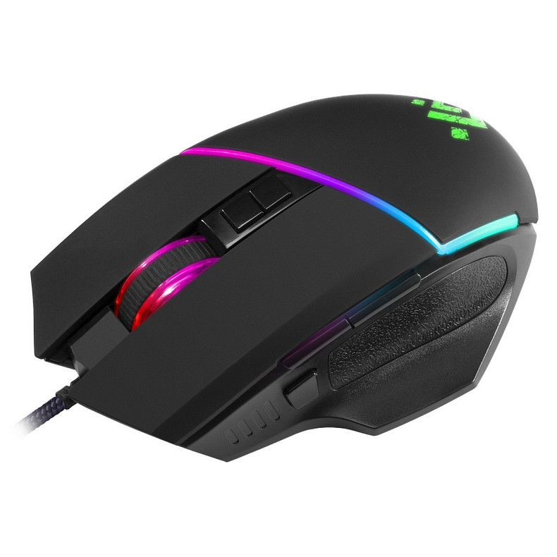 Мишка Defender (52880) Warfame GM-880L RGB, 8 кнопок,12800 dpi