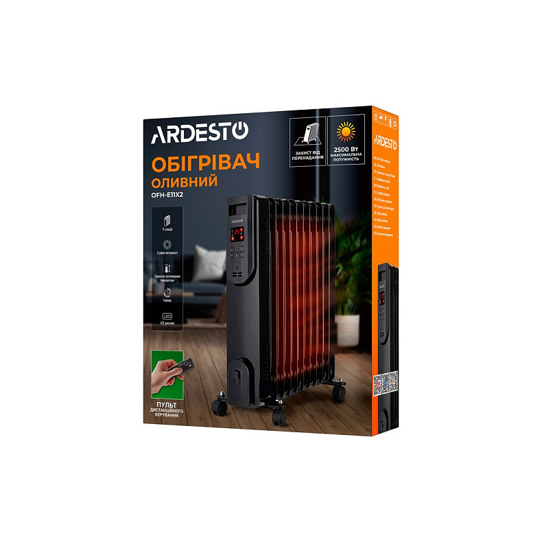 Масляный радиатор Ardesto OFH-E11X2