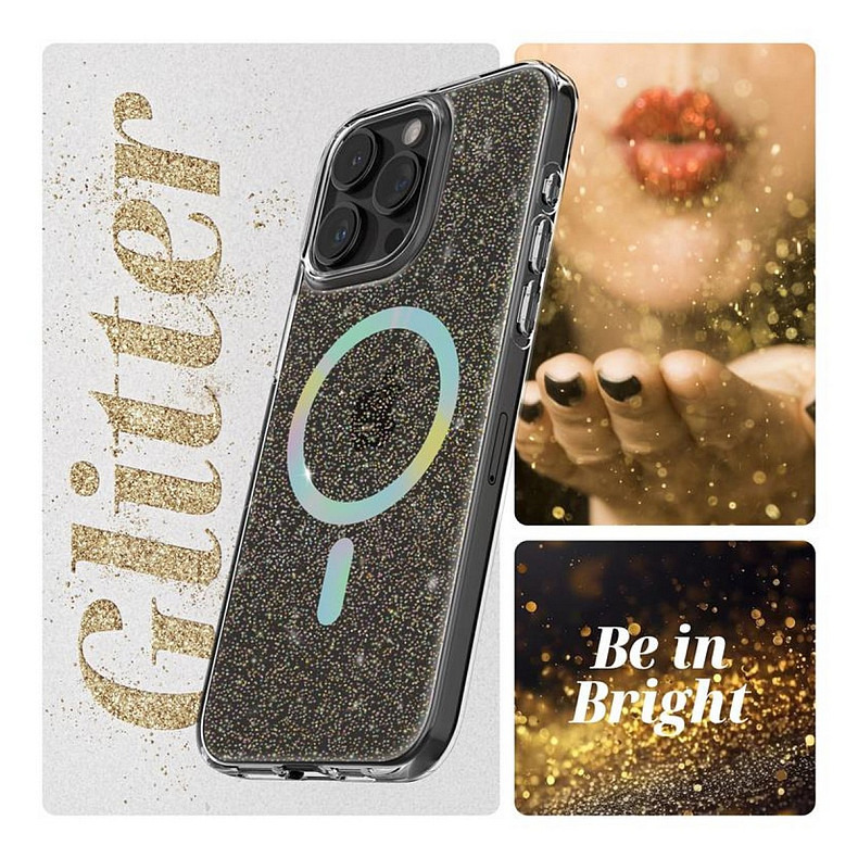 Чехол-накладка Armorstandart Glow Magsafe для Apple iPhone 13 Pro Transparent (ARM69720)