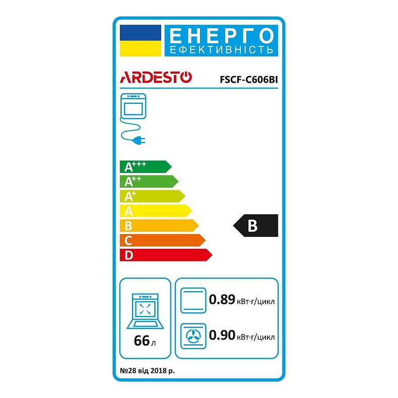 Плита ARDESTO комбинированная FSCF-C606BI