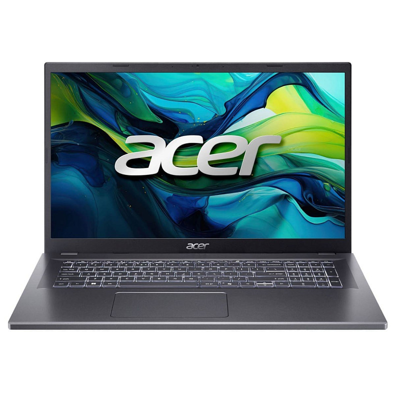 Ноутбук Acer Aspire 17 A17-51M 17.3" FHD IPS, Intel 7-150U, 32GB, F1TB, UMA, Lin, сірий