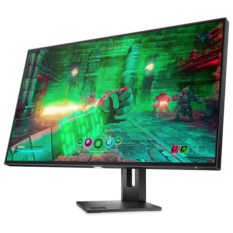 TFT 27" HP OMEN 27U 4K UHD, IPS, 144Hz, 1ms, HDMI x2, DP, USB-hub, HAS, колонки, черный